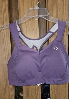 Moving Comfort Juno Sz 36C Purple Sports Bra